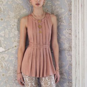 ANTHROPOLOGIE One September dusty rose Top